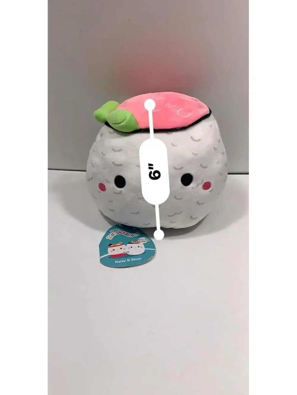 Squishmallows 2-1 Flipamallows Raisy The Ramen & Shun Sushi Plus 6